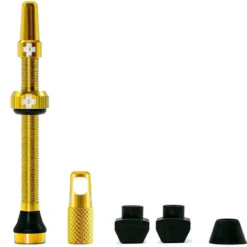Tubeless Valves Muc-Off Aluminum 60 Mm Gold