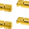 SwissStop FlashPro Yellow King X4 Brake Pad Inserts Carbon Wheels For Shimano / Sram / Campagnolo
