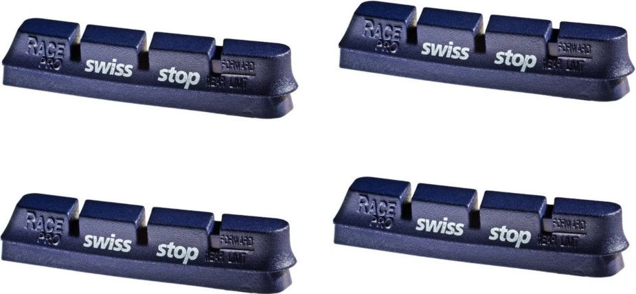 SwissStop RacePro BXP X4 Brake Pad Inserts Aluminium Wheels For Campagnolo 1 SwissStop RacePro BXP X4 Brake Pad Inserts Aluminium Wheels For Campagnolo