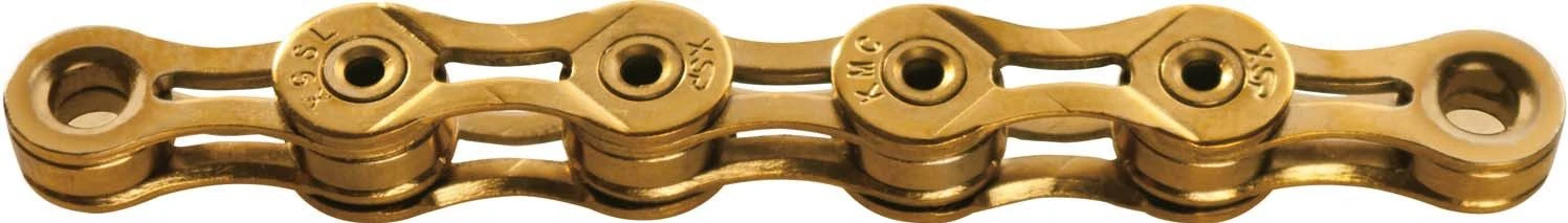 Chain KMC X9 SL Ti-N 114 Links 9V Gold 1 Chain KMC X9 SL Ti-N 114 Links 9V Gold