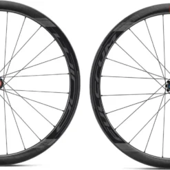Pair Of Fulcrum Wind 40 Carbon Disc Wheels | 12x100 - 12x142 Mm | Centerlock