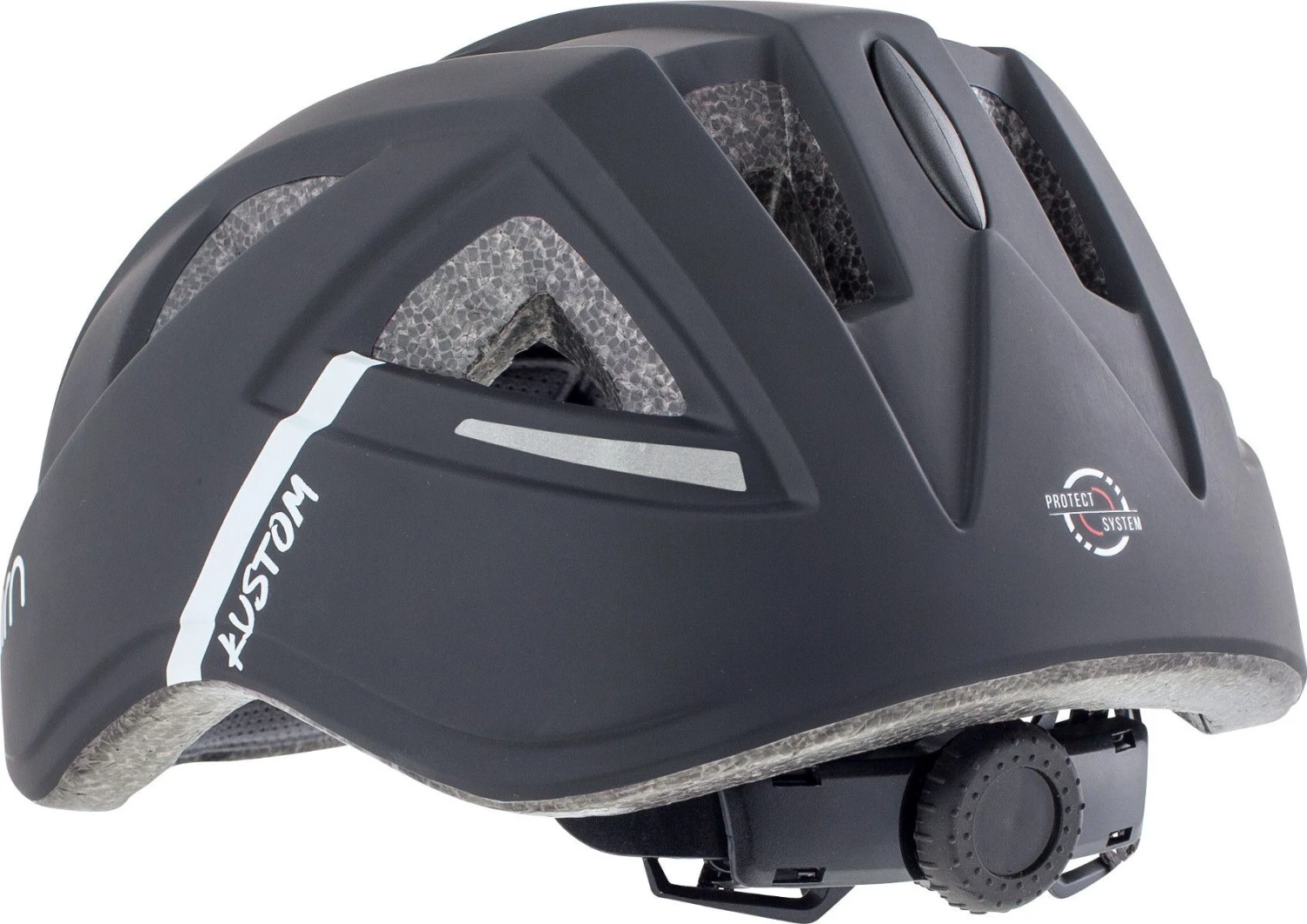 Helmet Cairn Junior KUSTOM Matt Black 2 Helmet Cairn Junior KUSTOM Matt Black - Image 2