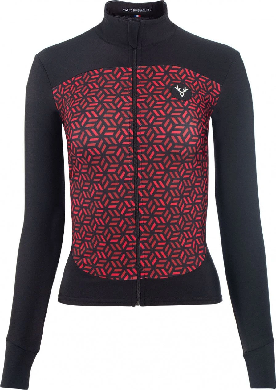 Women's Long Sleeve Jersey LeBram Croix De Fer Bordeaux Fit Cup 5 Women's Long Sleeve Jersey LeBram Croix De Fer Bordeaux Fit Cup - Image 5