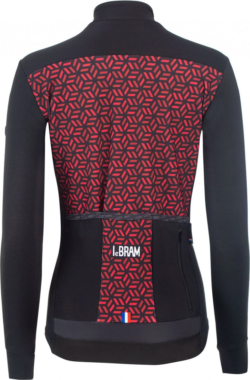 Women's Long Sleeve Jersey LeBram Croix De Fer Bordeaux Fit Cup 2 Women's Long Sleeve Jersey LeBram Croix De Fer Bordeaux Fit Cup - Image 2