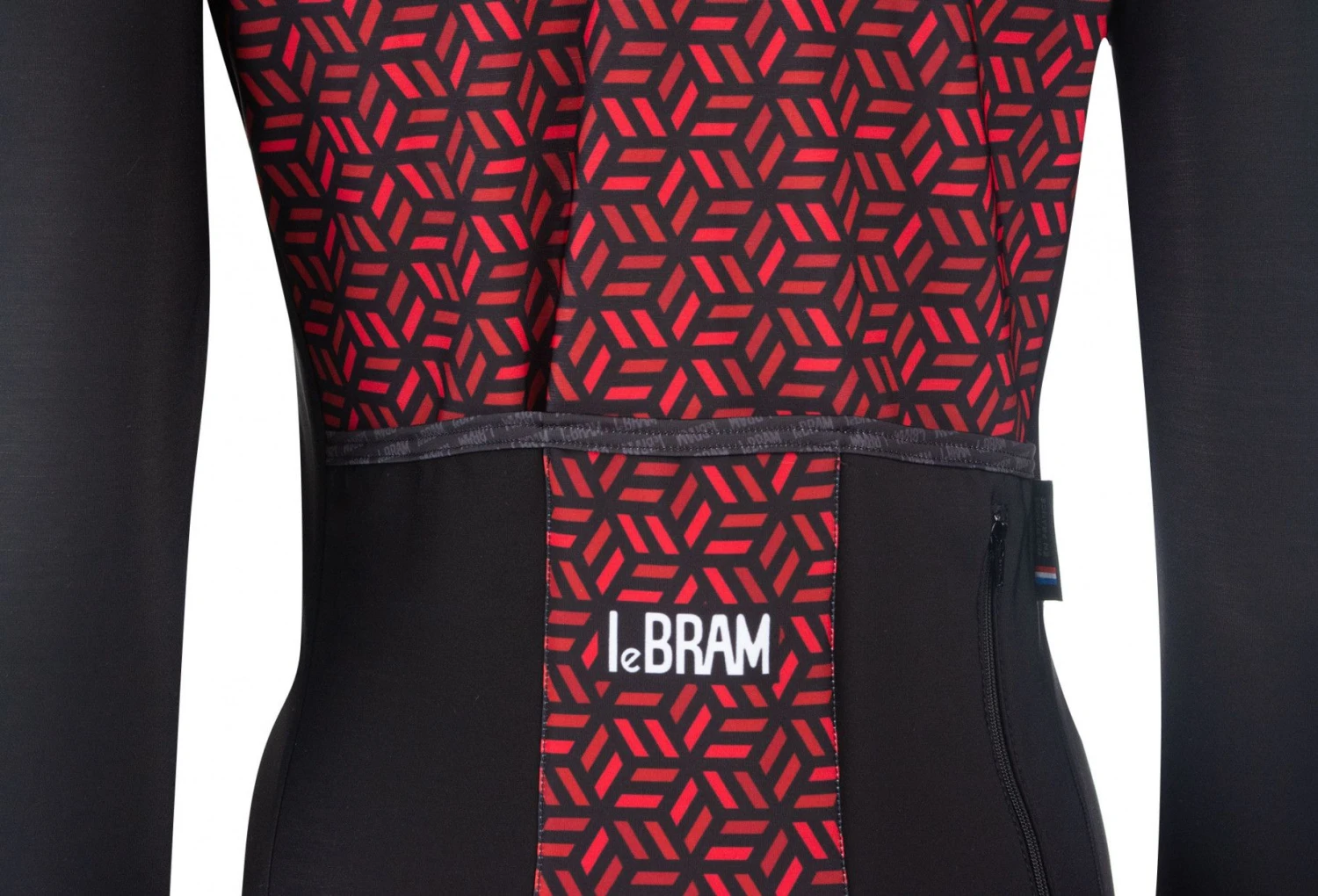 Women's Long Sleeve Jersey LeBram Croix De Fer Bordeaux Fit Cup 4 Women's Long Sleeve Jersey LeBram Croix De Fer Bordeaux Fit Cup - Image 4