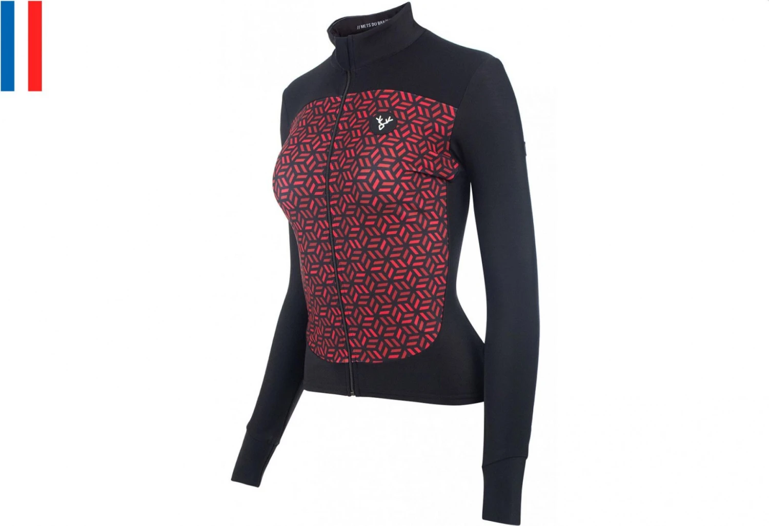 Women's Long Sleeve Jersey LeBram Croix De Fer Bordeaux Fit Cup 1 Women's Long Sleeve Jersey LeBram Croix De Fer Bordeaux Fit Cup