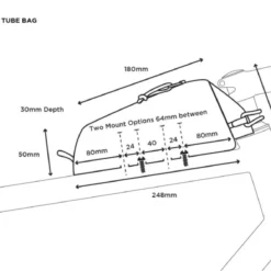 Restrap Bolt-on Top Tube Bag Black 9 Restrap Bolt-on Top Tube Bag Black -Sram Bike Shop 148548060d18e57a75bb9.29426935