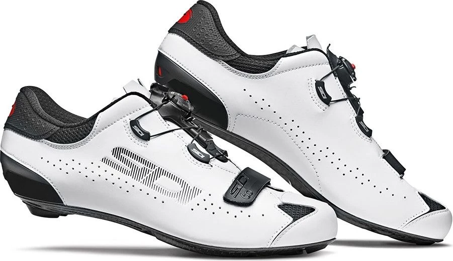 Pair Of Sidi Sixty Shoes Black / White 1 Pair Of Sidi Sixty Shoes Black / White