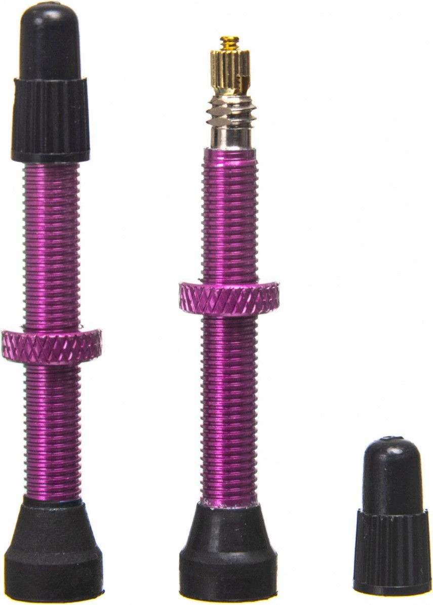 NEATT Tubeless Valve 36mm (x2) - Purple 2 NEATT Tubeless Valve 36mm (x2) - Purple - Image 2
