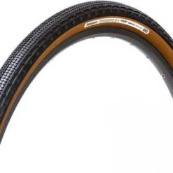 Tire Gravel Panaracer Gravel King SK + 700mm Tubeless Compatible Black / Brown
