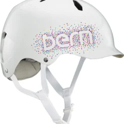 Bern Bandita EPS White Confetti Helmet