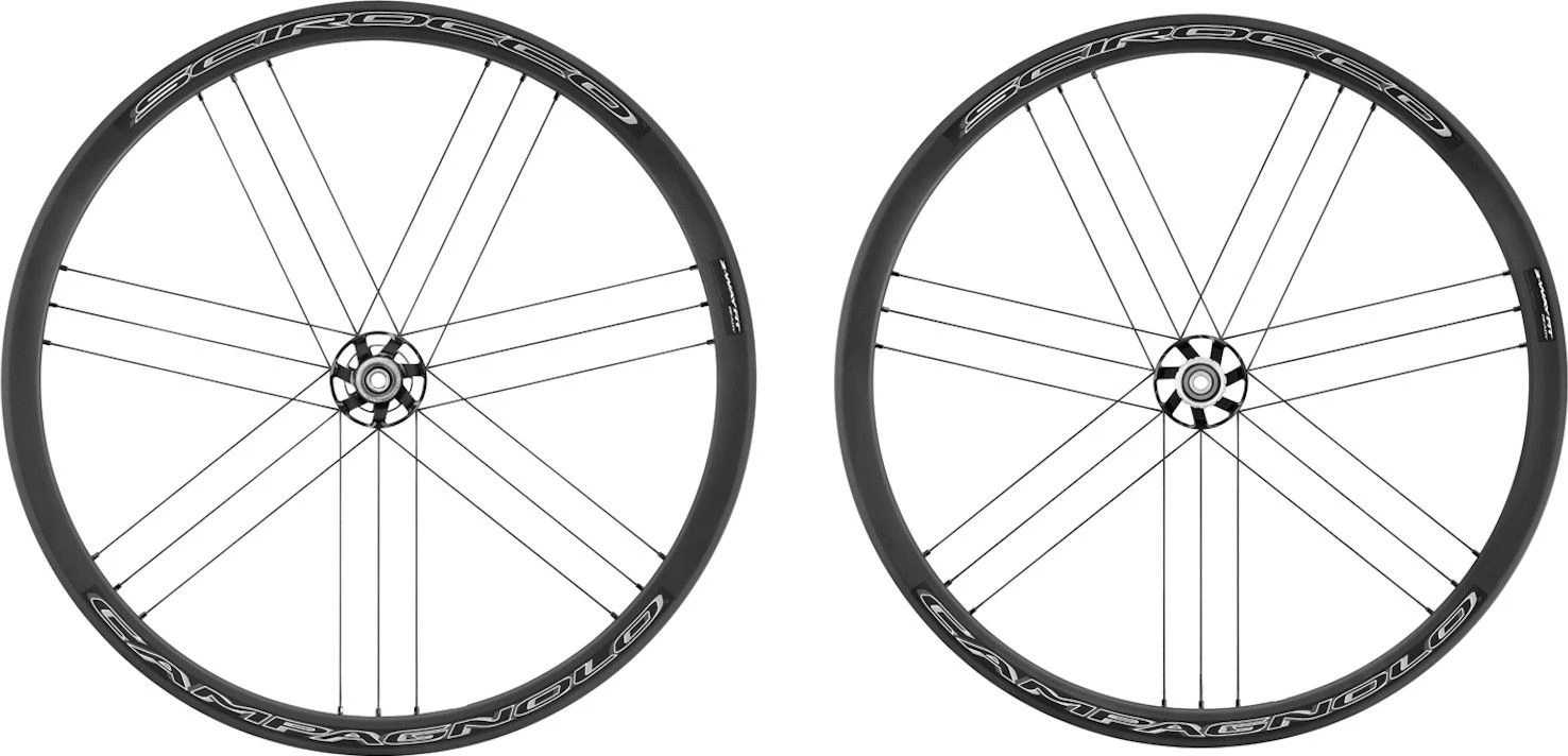 Campagnolo® Pair Of Campagnolo Scirocco Disc Tubeless Wheels | 12 / 15x100 - 12x142 / 135mm | Centerlock 1 Campagnolo® Pair Of Campagnolo Scirocco Disc Tubeless Wheels | 12 / 15x100 - 12x142 / 135mm | Centerlock