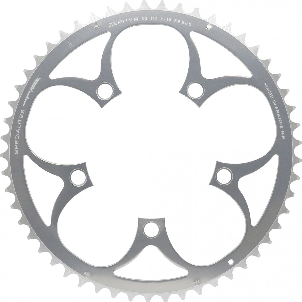 SSPECIALITES TA Zephyr Compact 110mm Outer 9 / 10S Silver 1 SSPECIALITES TA Zephyr Compact 110mm Outer 9 / 10S Silver