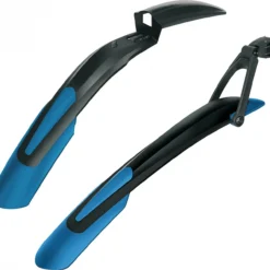 SKS Shockblade & X-Blade Mudguards Pair Set Blue