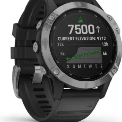 Garmin Fenix 6 Solar GPS Watch Silver With Black Band 11 Garmin Fenix 6 Solar GPS Watch Silver With Black Band -Sram Bike Shop 16108765f08127037ed85.68504017