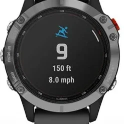 Garmin Fenix 6 Solar GPS Watch Silver With Black Band 16 Garmin Fenix 6 Solar GPS Watch Silver With Black Band -Sram Bike Shop 16108765f0812eadeaa44.55040506