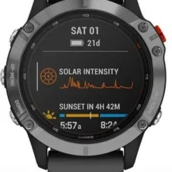Garmin Fenix 6 Solar GPS Watch Silver With Black Band 17 Garmin Fenix 6 Solar GPS Watch Silver With Black Band -Sram Bike Shop 16108765f0813021ccaa4.67676840