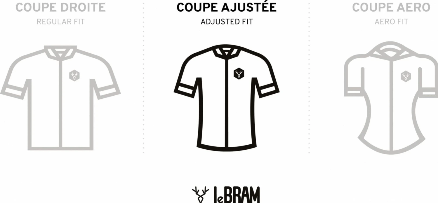 LeBram Chaussy Bordeaux Short Sleeve Jersey Tailored Fit 2 LeBram Chaussy Bordeaux Short Sleeve Jersey Tailored Fit - Image 2