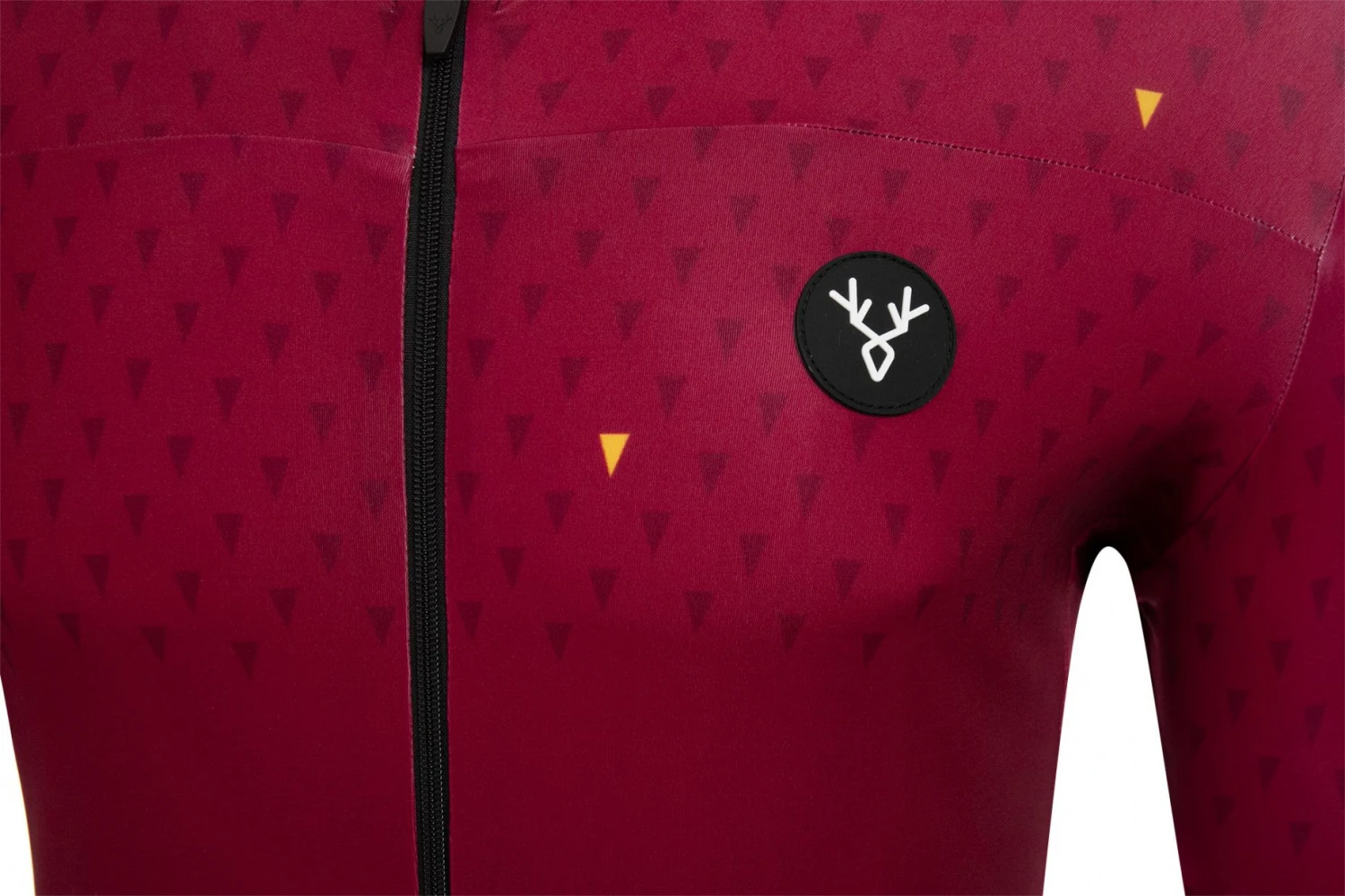 LeBram Chaussy Bordeaux Short Sleeve Jersey Tailored Fit 6 LeBram Chaussy Bordeaux Short Sleeve Jersey Tailored Fit - Image 6