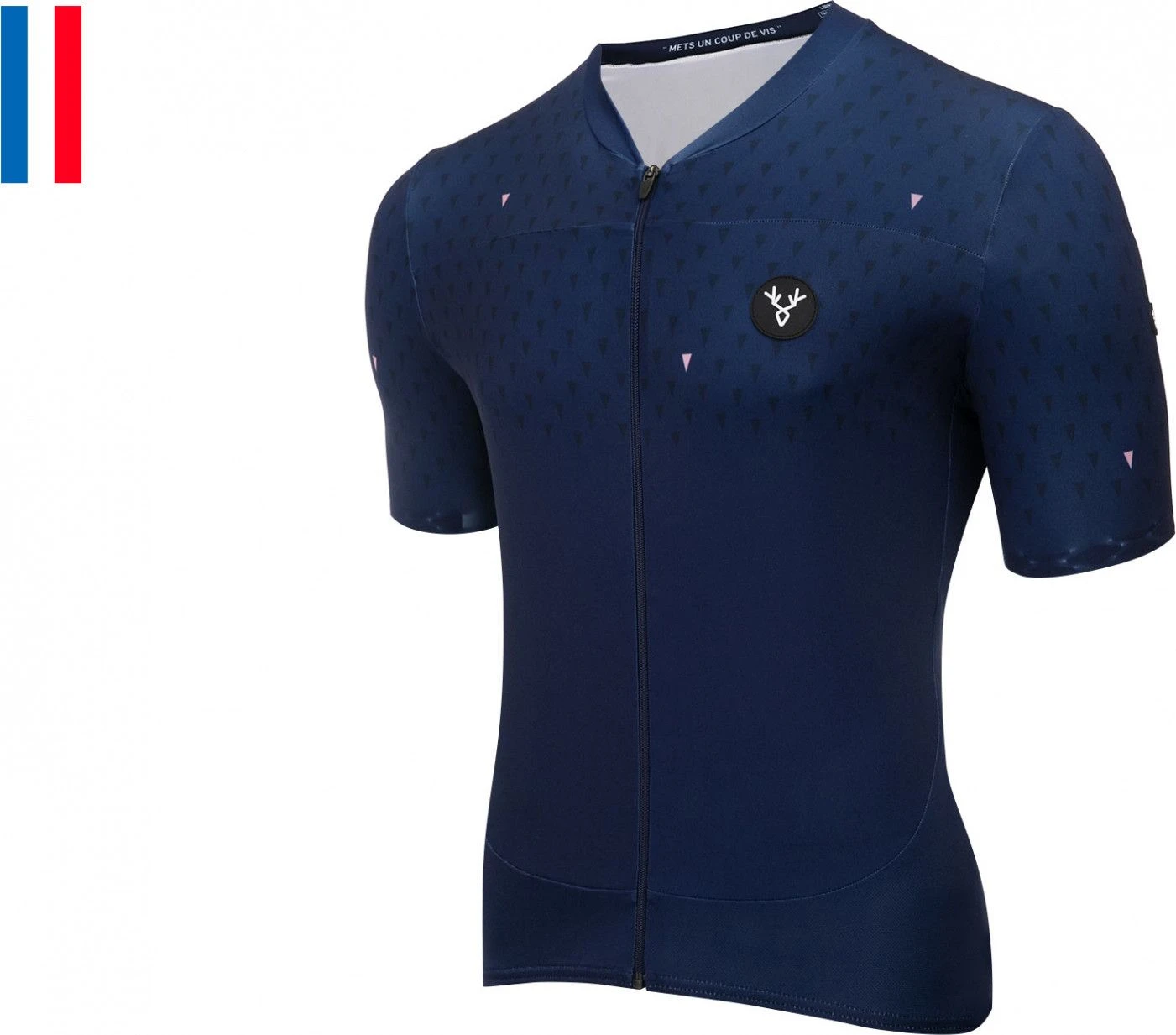 LeBram Chaussy Bordeaux Short Sleeve Jersey Tailored Fit 8 LeBram Chaussy Bordeaux Short Sleeve Jersey Tailored Fit - Image 8