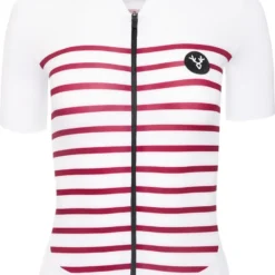 LeBram Ventoux Women's Short Sleeve Jersey White Bordeaux Tailored Fit -Sram Bike Shop 17308095f4ef48f27d311.18557617