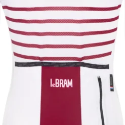 LeBram Ventoux Women's Short Sleeve Jersey White Bordeaux Tailored Fit -Sram Bike Shop 17308095f4ef49eaf9de7.34115030