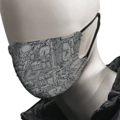 Tucano Urbano Rina Graphic Mask Gray (set Of 2)