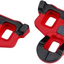 Pair Of BBB PowerClip 3 ° Red Cleats