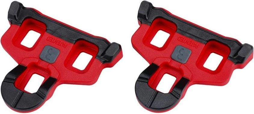 Pair Of BBB PowerClip 3 ° Red Cleats 1 Pair Of BBB PowerClip 3 ° Red Cleats