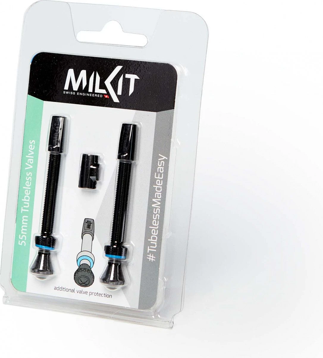 Milkit Tubeless 55mm Valves 1 Milkit Tubeless 55mm Valves