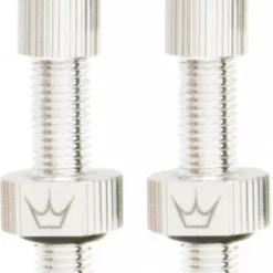 Peaty's X Chris King MK2 Tubeless Valves 42mm Silver