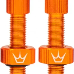 Peaty's X Chris King MK2 42mm Mango Tubeless Valves