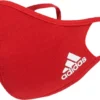 ADIDAS PERFORMANCE Adidas Face Covers Pack Of 3 Masks Red M / L