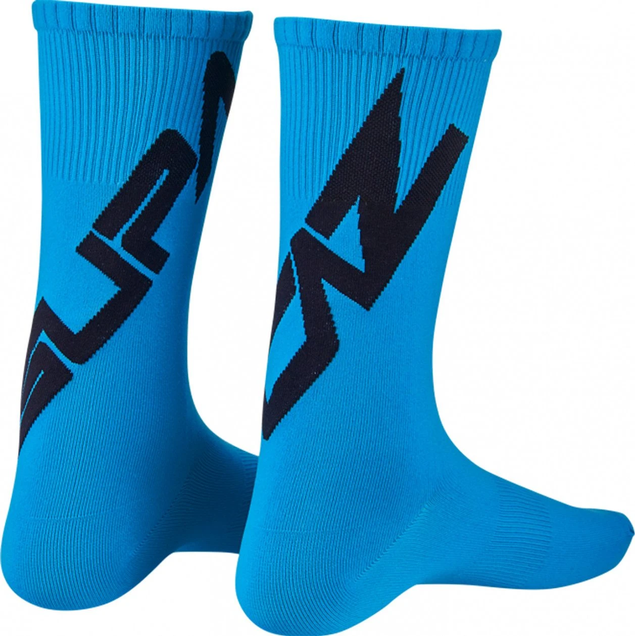 Pair Of Supacaz SupaSox Straight Up SL Blue Socks 1 Pair Of Supacaz SupaSox Straight Up SL Blue Socks