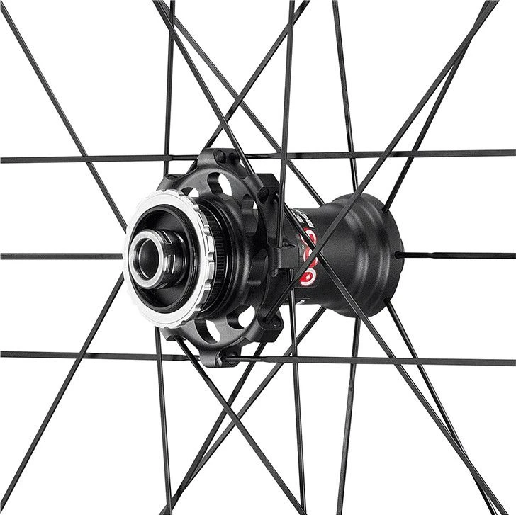Campagnolo® Campagnolo Bora One 35 Dark Disc Wheelset | 12x100 - 12x142mm | Centerlock 2 Campagnolo® Campagnolo Bora One 35 Dark Disc Wheelset | 12x100 - 12x142mm | Centerlock - Image 2