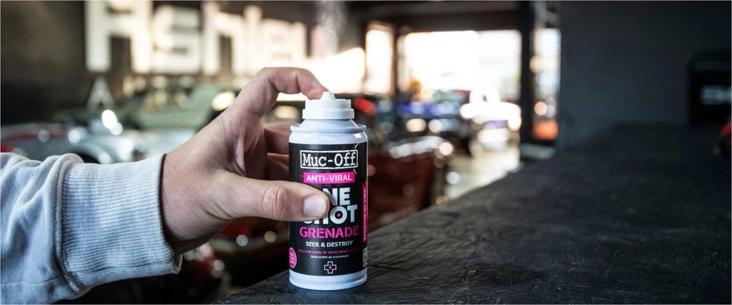 Grenade Muc-Off One Shot Anti-Viral 150ml 2 Grenade Muc-Off One Shot Anti-Viral 150ml - Image 2