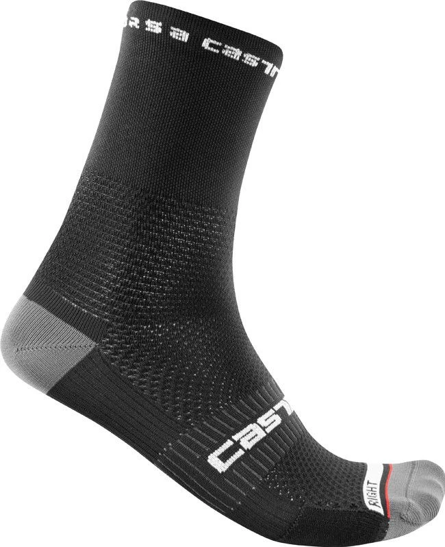 Pair Of Castelli Rosso Corsa Pro 15 Socks Black 1 Pair Of Castelli Rosso Corsa Pro 15 Socks Black