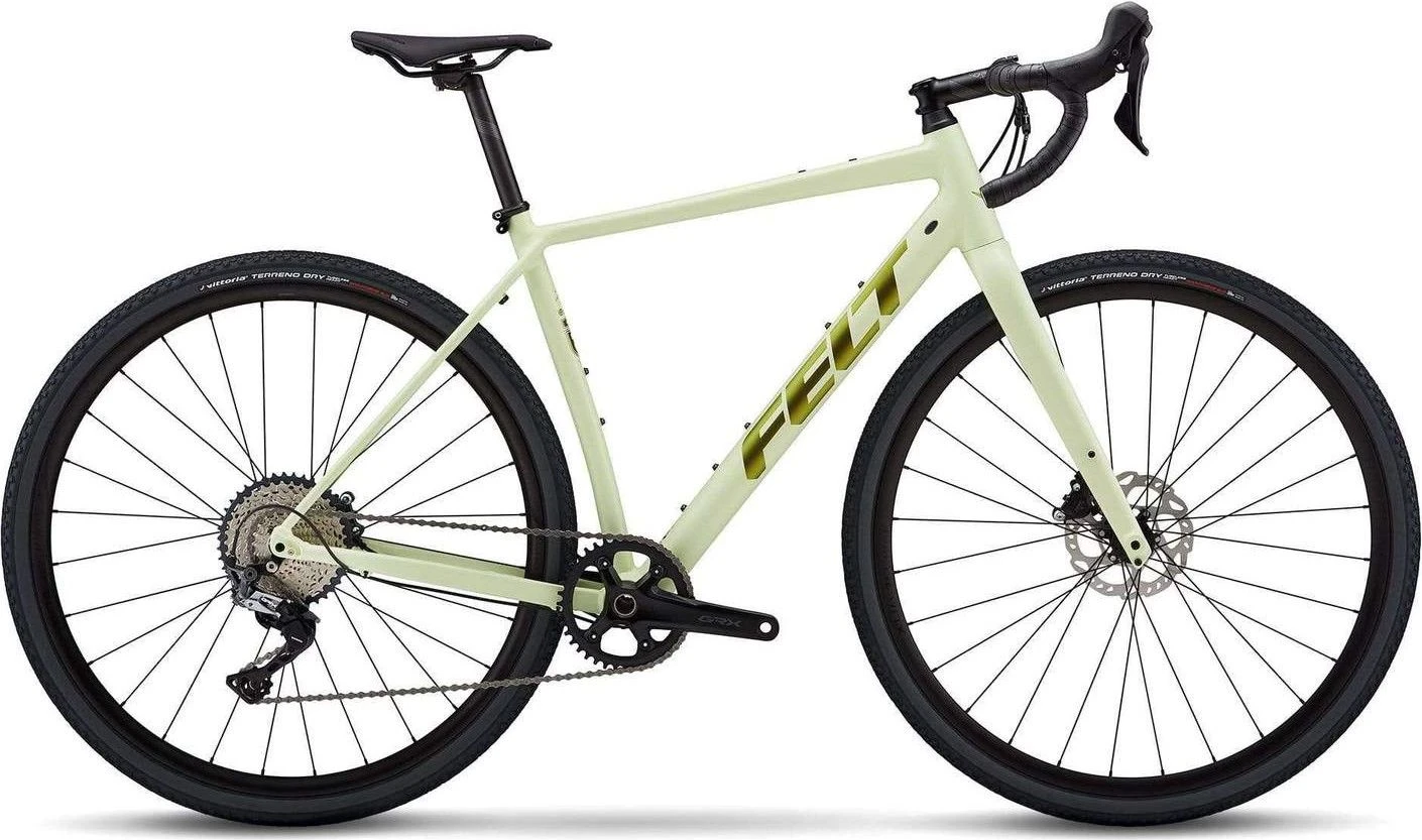 Felt Breed 30 Gravel Bike Shimano GRX 11S 700 Mm Satin Green 1 Felt Breed 30 Gravel Bike Shimano GRX 11S 700 Mm Satin Green