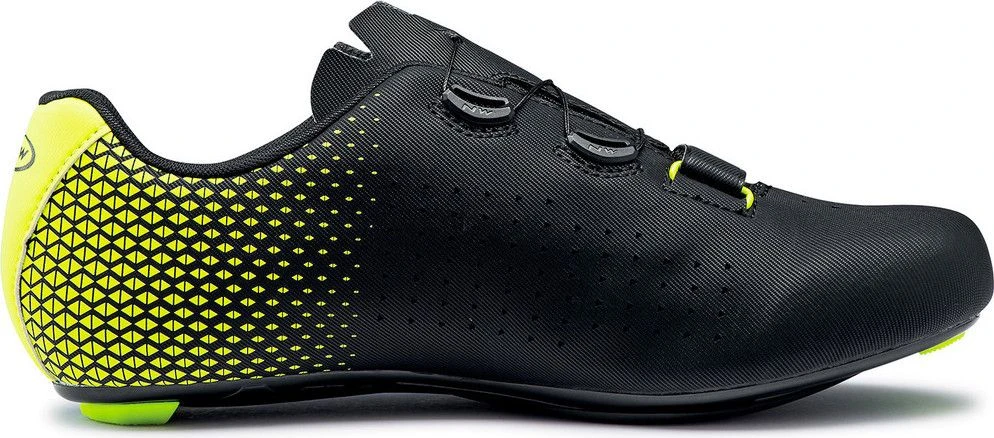 Northwave CORE PLUS 2 Shoes Black / Fluo Yellow 3 Northwave CORE PLUS 2 Shoes Black / Fluo Yellow - Image 3
