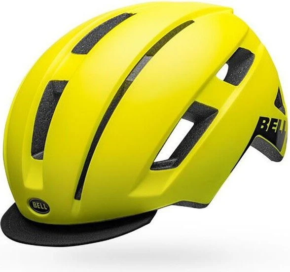 Bell Daily LED Helmet Fluo Yellow Hi-viz 2021 1 Bell Daily LED Helmet Fluo Yellow Hi-viz 2021