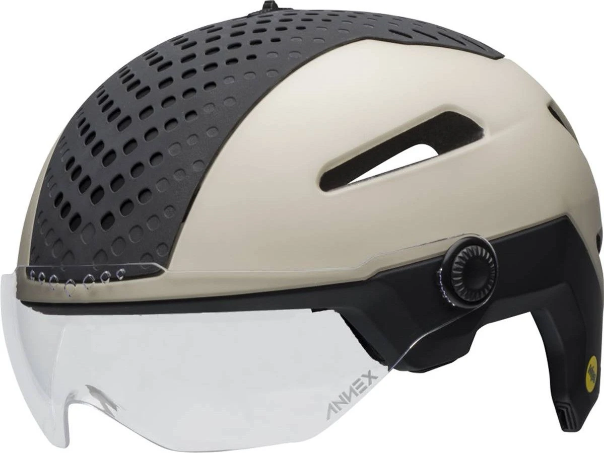 Bell Annex Shield MIPS Helmet White Matte Black 2021 6 Bell Annex Shield MIPS Helmet White Matte Black 2021 - Image 6