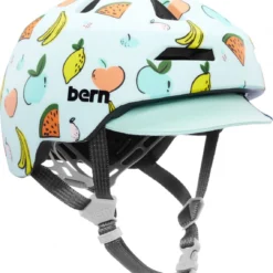 Bern Nino 2.0 Child's Helmet Mat Fun Fruits