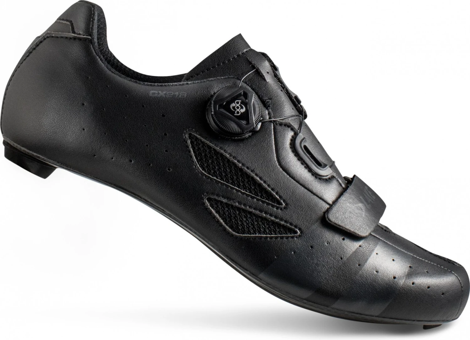 Lake CX218 Road Shoes Black / Gray 1 Lake CX218 Road Shoes Black / Gray