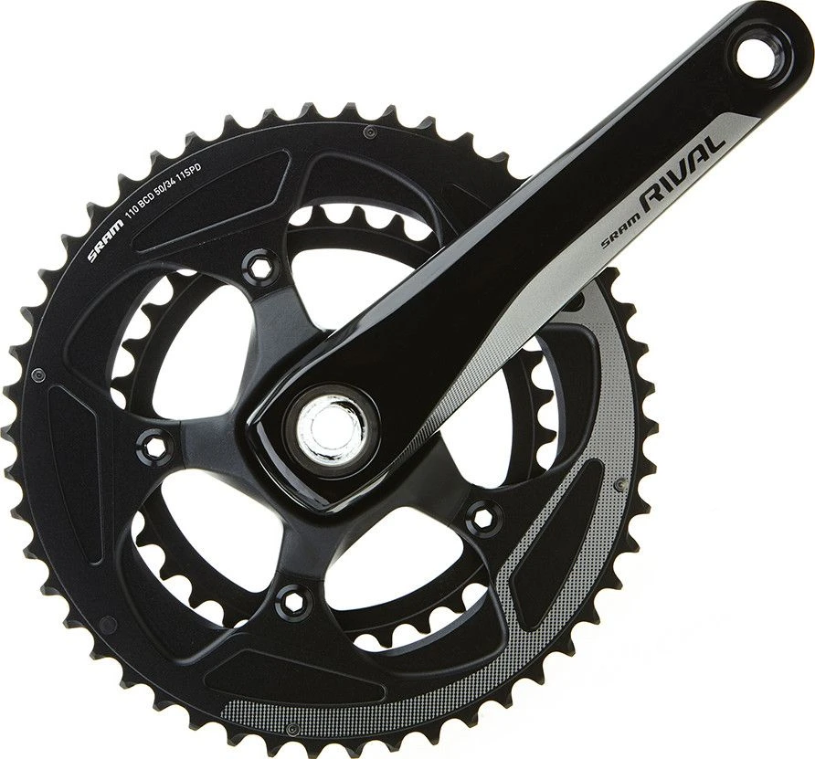 Sram Rival 22 GXP 46/36 11S Crankset (Without Box) 1 Sram Rival 22 GXP 46/36 11S Crankset (Without Box)