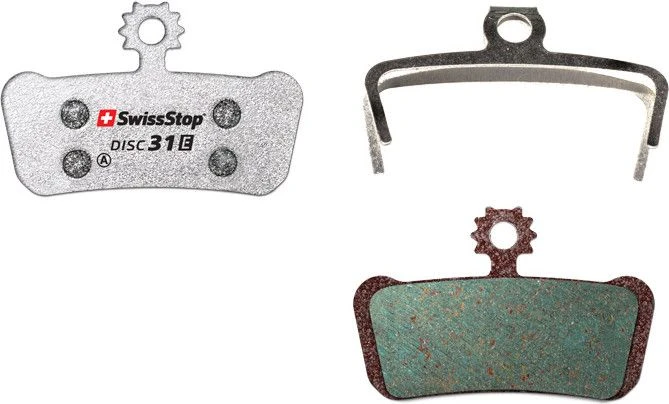 SwissStop Disc 31 E Organic Brake Pads For Sram / Avid 1 SwissStop Disc 31 E Organic Brake Pads For Sram / Avid