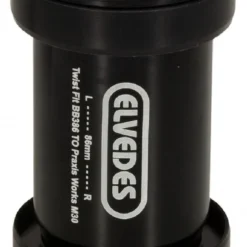Elvedes Twist Fit BB386 Bottom Bracket For Praxis Black
