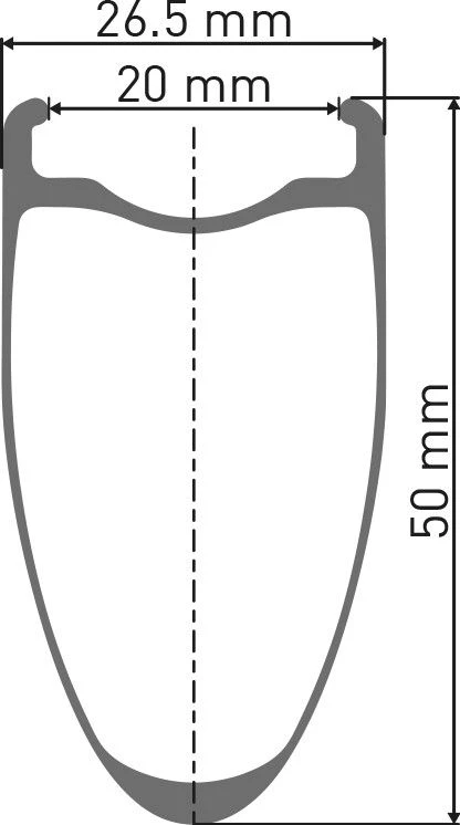 Dt-swiss DT Swiss ARC 1400 Dicut 50 Disc 650b Front Wheel | 12x100mm | Centerlock 3 Dt-swiss DT Swiss ARC 1400 Dicut 50 Disc 650b Front Wheel | 12x100mm | Centerlock - Image 3