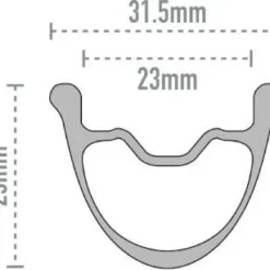 Enve Gravel G23 Tubeless 700c Disc Rim 5 Enve Gravel G23 Tubeless 700c Disc Rim -Sram Bike Shop 2012121604b898589fbc6.10187849