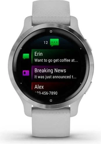 Garmin Venu 2S GPS Watch Silver / Light Grey 4 Garmin Venu 2S GPS Watch Silver / Light Grey - Image 4