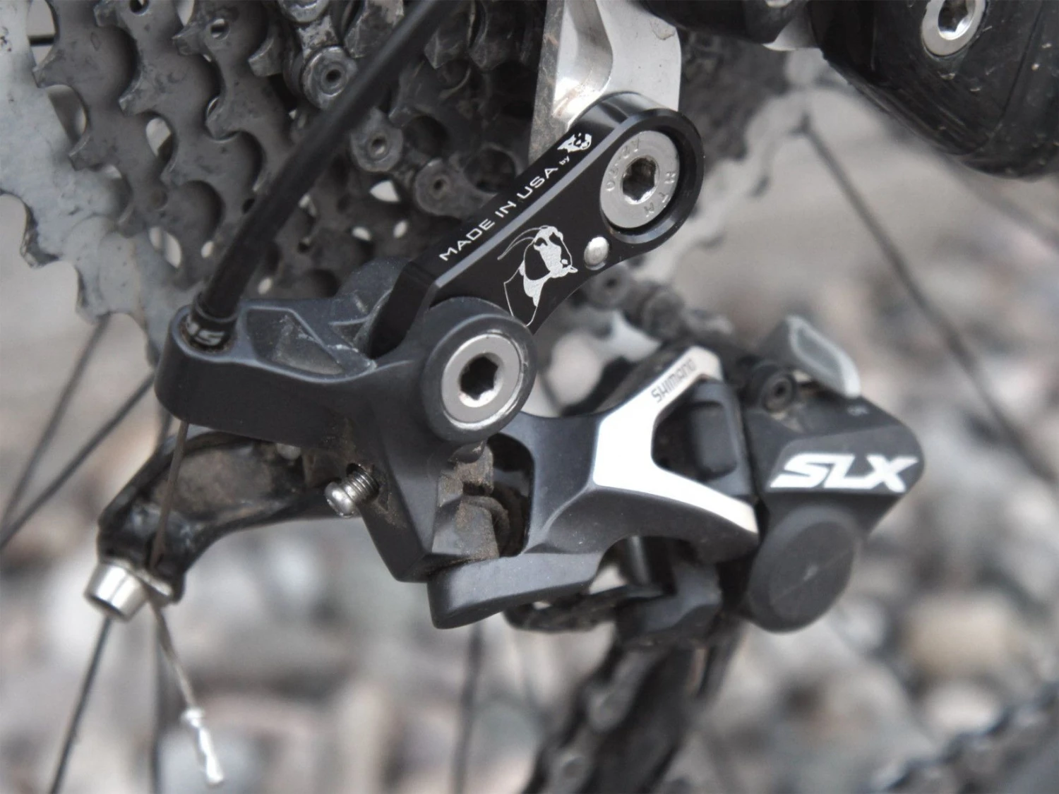 Wolf-tooth Wolf Tooth GoatLink Derailleur Hanger Extension For 10S Shimano Shadow RD+ Derailleur 3 Wolf-tooth Wolf Tooth GoatLink Derailleur Hanger Extension For 10S Shimano Shadow RD+ Derailleur - Image 3